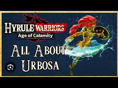 Hyrule Warriors Age of calamity Urbosa Showcase moveset 