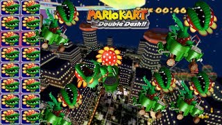 Mario Kart Double Dash!! But everybody is Petey Piranha [4K]