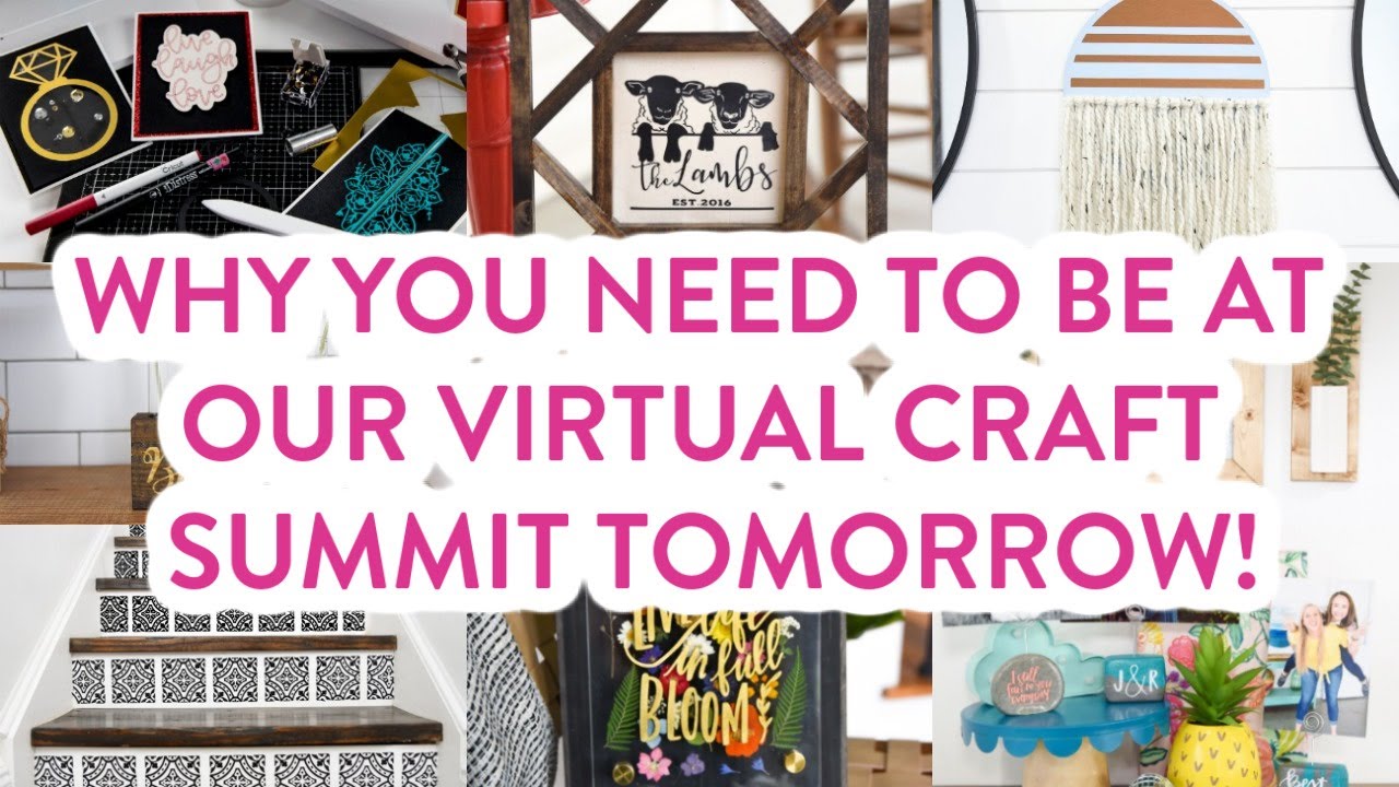 WHY YOU NEED TO BE AT OUR VIRTUAL CRAFT SUMMIT TOMORROW!