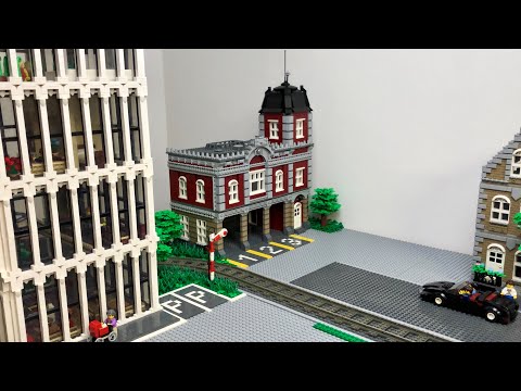 Bau einer Lego Stadt Teil 124. - Feuerwehr [3]