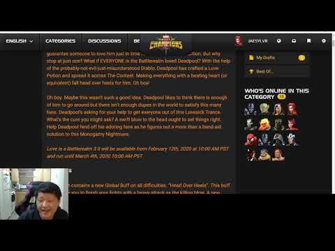 February Monthly Side Event "Love is a Battlerealm 3 II" - Marvel Contest of Champions