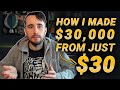 HOW I MADE $30,000 FROM $30! | $30 to $30K Bankroll Challenge
