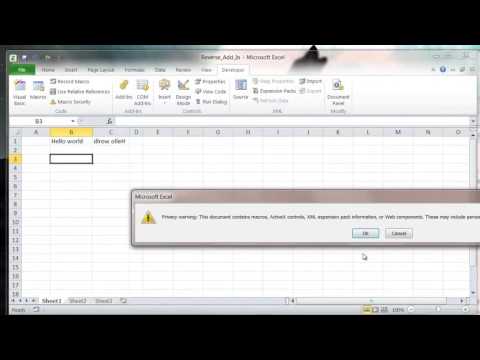Excel 2010 VBA Tutorial 101   Creating Add Ins