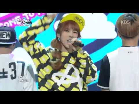 밍스(MINX) - 우리집에 왜 왔니, Music Bank 20140926