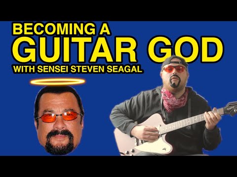 Becoming a guitar GOD with Sensei Steven Seagal - Hammonday