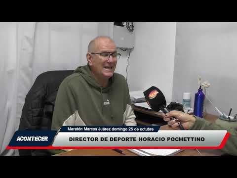 Marcos Juárez: Se viene en octubre una nueva edición de la maratón de la ciudad