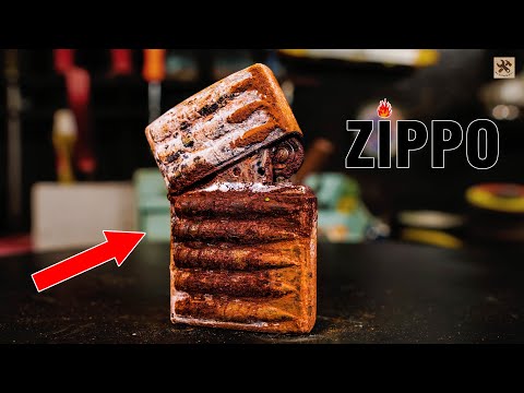 Zippo Lighter Restoration, Vietnam War MEDIC Repair