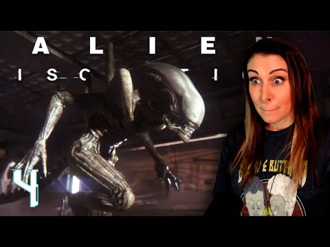 IT'S HUNTING ME - Alien Isolation With Heart Monitor - Pt4 - Blind Playthrough