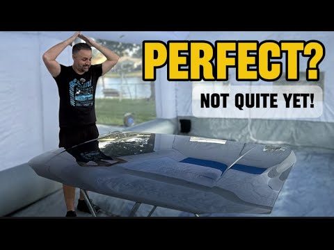 The Not So Perfect Paint Job! Dirt, Fisheyes, and Dieback! Painting Cars from Home, Episode 5