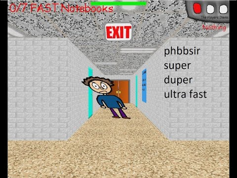 IM BACK!!!|Playtime helps baldi but something isnt right super duper ultra fast