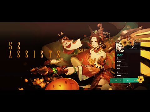 52 assists | Full Mercy Gameplay (Overwatch 2)