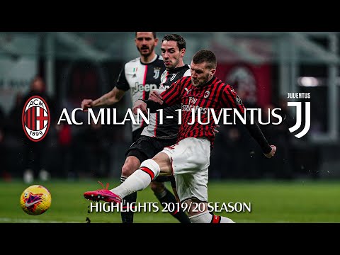 AC Associazione Calcio Milan 1-1 FC Juventus Torin...