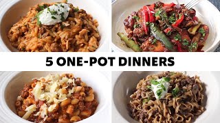 5 One-pot Dinner Recipes | Food Wishes