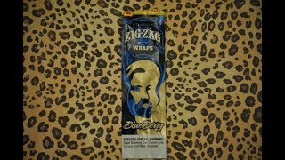 How to Roll a Perfect Blueberry Zig Zag Wrap Blunt