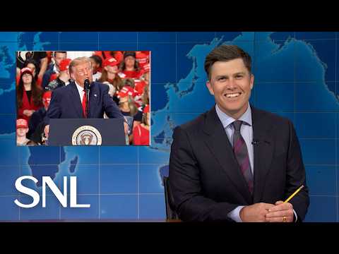 Weekend Update: Trump Doesn't Win Nobel Peace Prize, Hegseth's New War Department Logo - SNL
