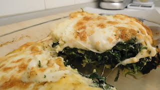 TERRINA DI SPINACI E MOZZARELLA 😋 COTTA AL FORNO E FACILISSIMA