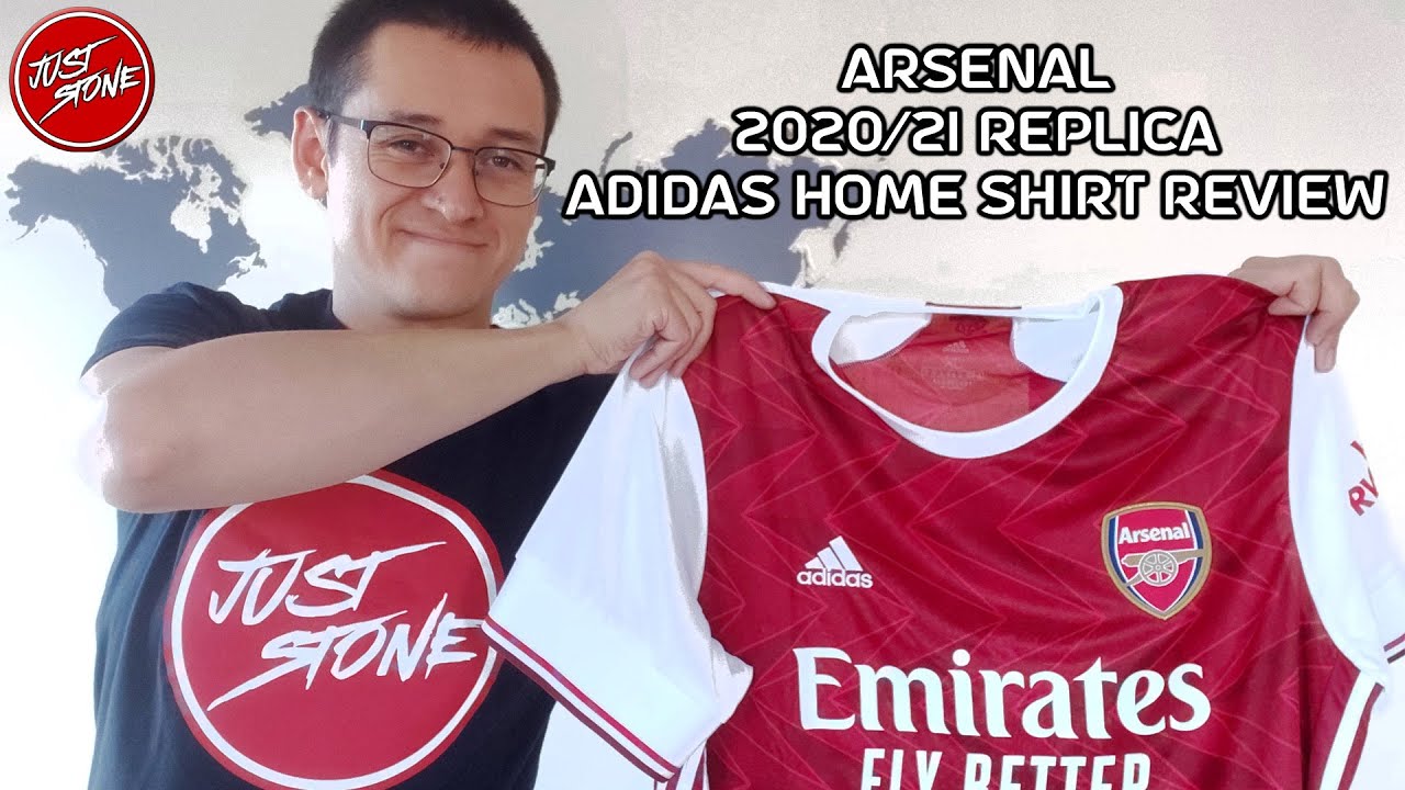 Arsenal 2020/21 Replica Adidas Home Shirt Review