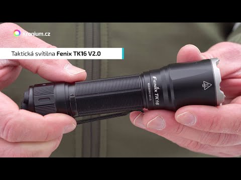 Žibintuvėlis Fenix Fenix Torch TK16 V2.0 14.3 cm, 3100 lm video