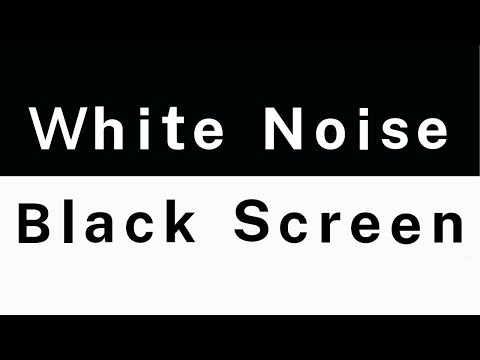 (No Ad Breaks) 24 Hours of White Noise For Sleeping | Black Screen for Sleep