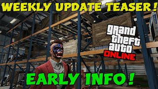 GTA ONLINE WEEKLY UPDATE TEASER! 2X CRATES!