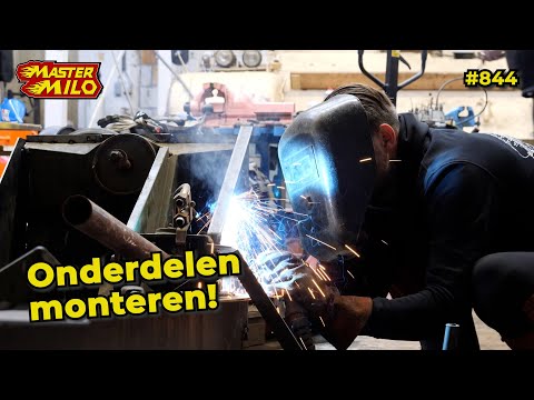 Plaatwerk monteren aan het chassis! #844
