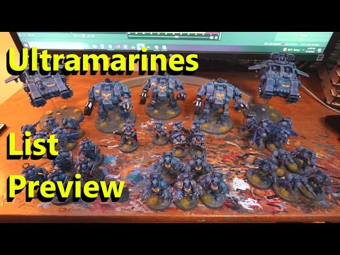 Ultramarines Tactics & Competitive List Breakdown  - 40k 9th Edition: Competitive Vlog #7