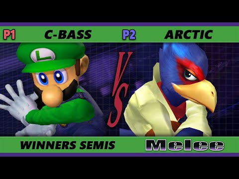 S@X 412 Winners Semis - C-Bass (Luigi) Vs. Arctic (Falco) Smash Melee - SSBM