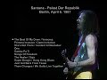 SANTANA 1987 04 06 East Berlin German Democratic Republic Palast Der Republic PRO