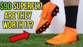 HOW GOOD IS THE $90 SUPERFLY? - Nike Mercurial Superfly 6 Academy MG (Orange) - Review + On Feet