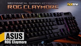 ASUS ROG Claymore CORE USB MX Cherry Brown (90MP00I1-B0RA00) - відео 1