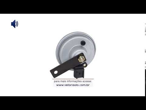 OUÇA O SOM DA BUZINA VT117 - BUZINA TIPO BI-BI ESPECIFICA