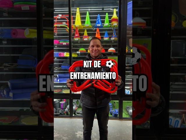 Vídeo relacionado con Jewaytec Set de Entrenamiento de Fútbol Agility Speed Ladder, Escalera de Coordinación 8m, 16 Conos Accesorios de Paracaidas Entrenamiento Futbol, Kit de Entrenamiento Futbol Niños y Adultos