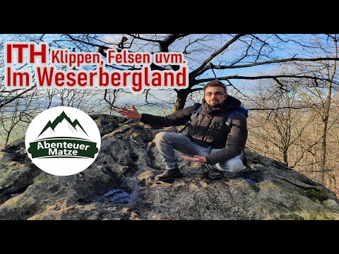 Klippen, Felsen, uvm. ITH - Wandern im Weserbergland - Tour am Kammweg