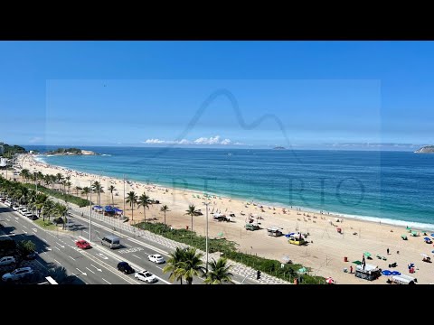 W04.912 - Apartamento para reformar com varanda e frente ao mar em Ipanema