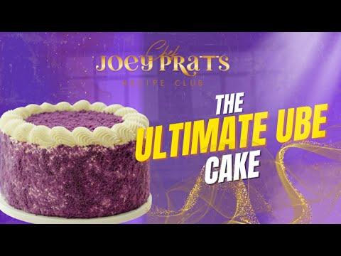 Tutorial - The Ultimate Ube Cake