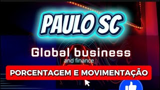 PAULO SC PORCENTAGEM E MOVIMENTAÇÃO 1% PREVISTA  