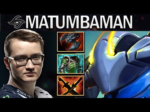 SECRET.MATUMBAMAN SVEN WITH CUIRASS-SNY - DOTA 2 7.29 GAMEPLAY