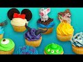 Disney Cupcakes 8 Ways Disney Cupcake Recipes Disney Themed Desserts Craft Factory