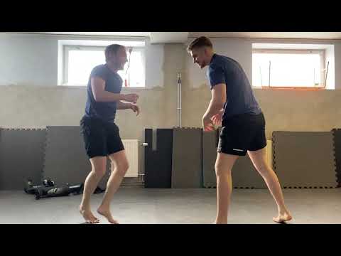 David vs Tim grappling