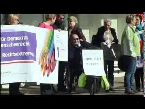 Kundgebung gegen Asylmissbrauch - ELSTERWELLE