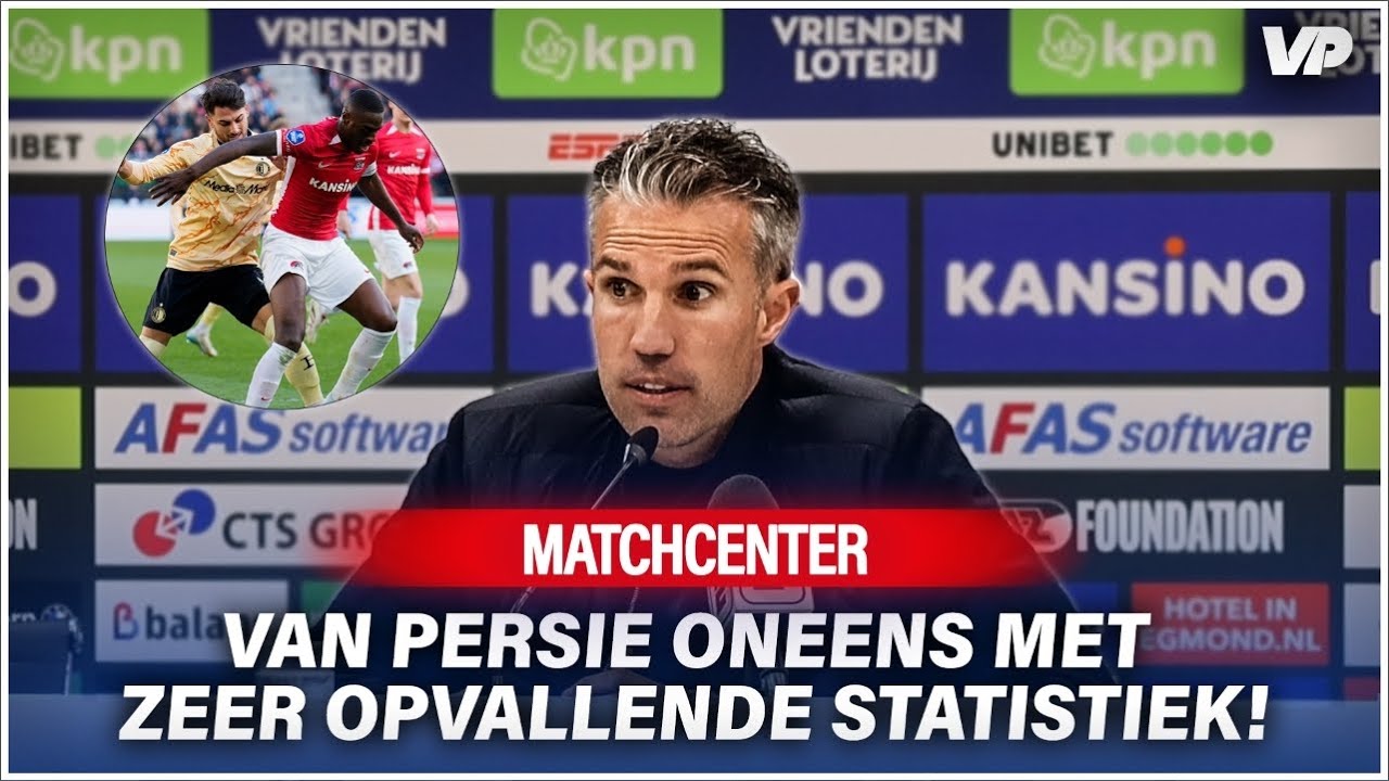 Thumbnail for article: Van Persie vol onbegrip: 'Of ik gek word van de VAR? Dit was heel duidelijk'