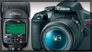 Canon EOS T7 & 470EX-AI Speedlite Announced - Truly Innovative Flash, Camera Not So Much