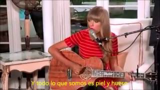 Taylor Swift - Treacherous LIVE subtitulado en español