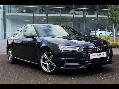 GK17PYH AUDI A4 TDI S LINE GREY 2017, West London Audi