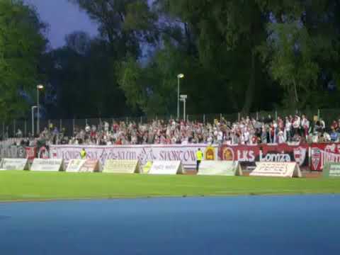 Doping na dwie trybuny: ŁKS Łomża - Warmia Grajewo (2012)