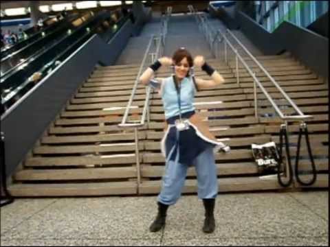 Korra dancing the Boogie Bam Dance at Otakuthon 2012!