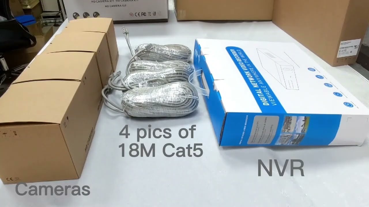 How to use NVR kit？/Security IP Camera System