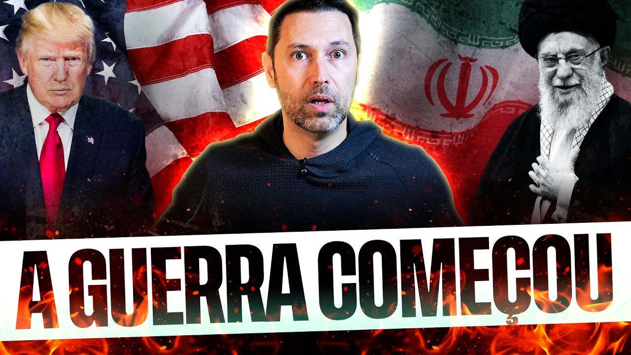 A GUERRA COMEÇOU? | MERCADOS EM ALERTA: OURO DISPARANDO, BITCOIN CAINDO E O QUE FAZER AGORA?