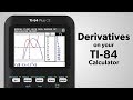 TI 84 Plus Find The Derivative Of A Function