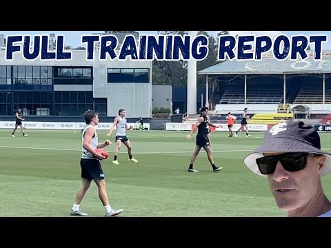 Wilson & Carroll ready to explode. Who was the pick of the draftees? Carlton's new backline General?